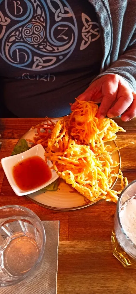 Beignets de Crevettes Patates Douces