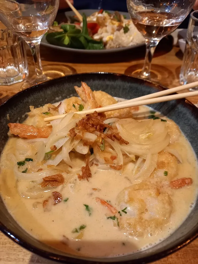 Crevettes Lait de Coco